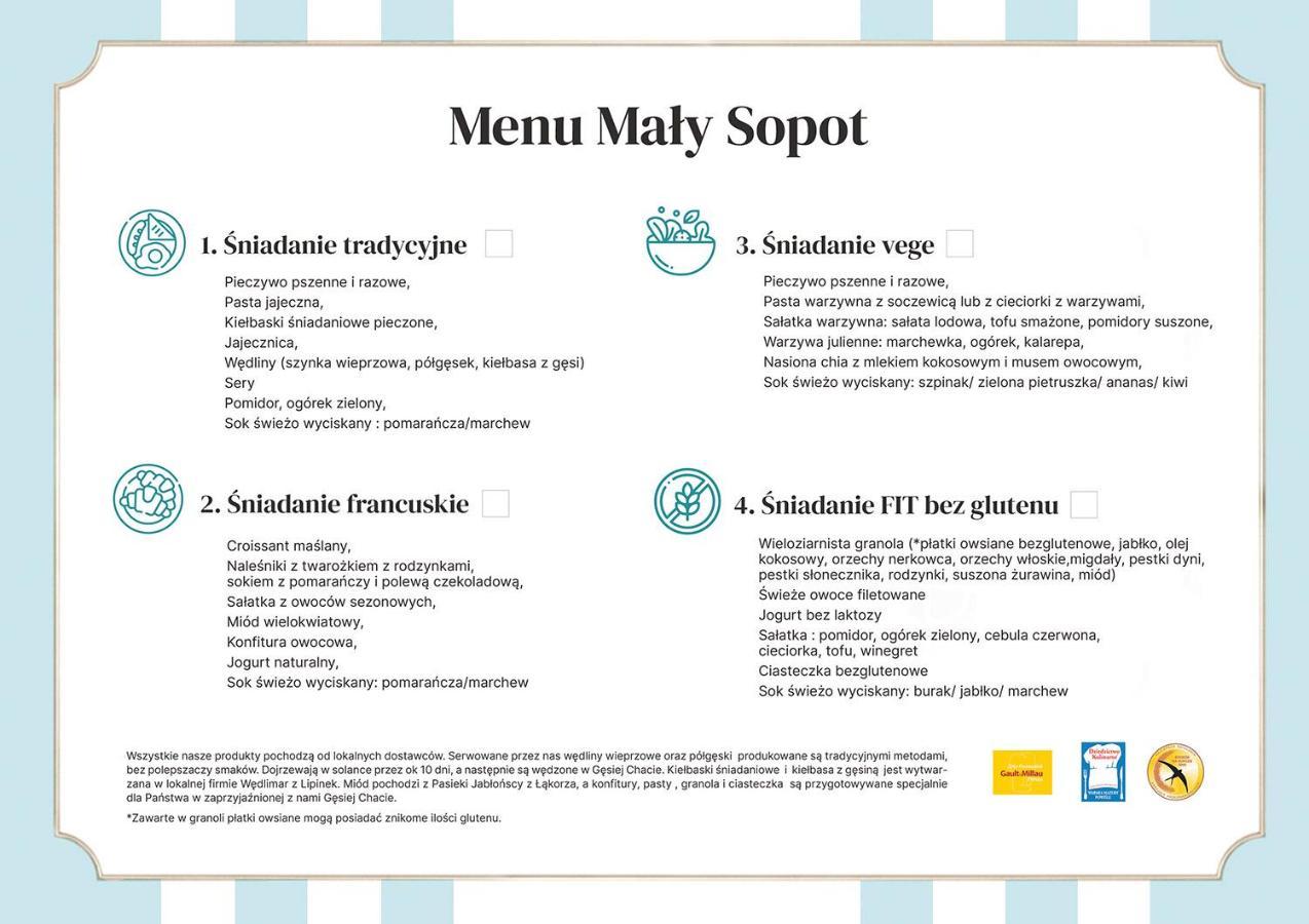 Aparthotel Maly Sopot Boutique Iława Exterior foto